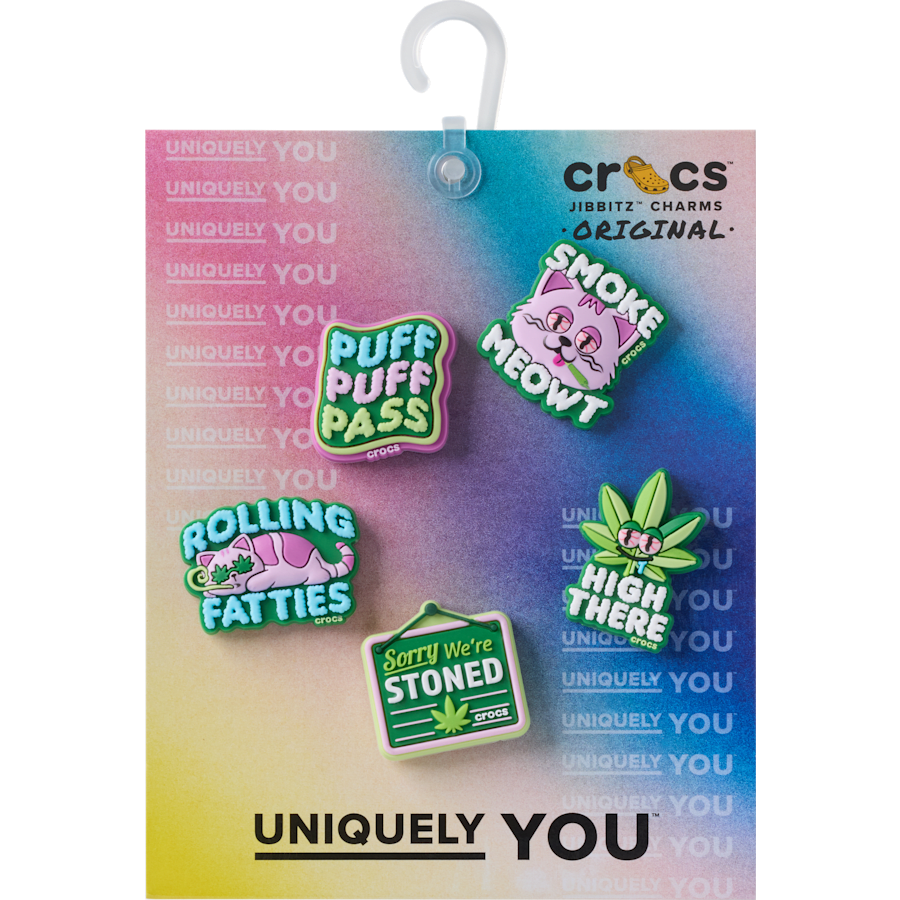 420 Hemp Cuties 5 Pack Jibbitz™ charms - Crocs