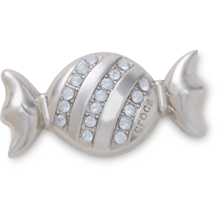Silver SMT Gem Candy Piece Jibbitz™ charms - Crocs