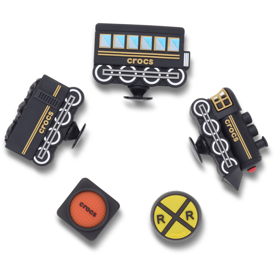 3D Train 5 Pack Jibbitz™ charms - Crocs
