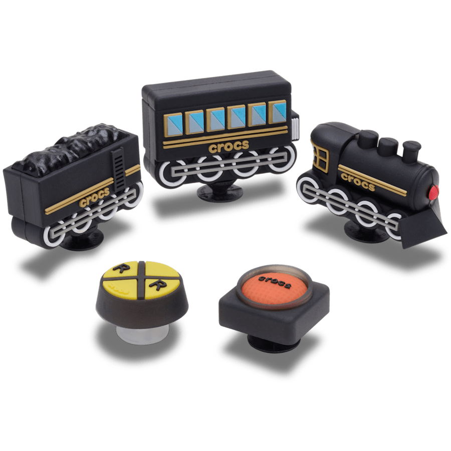 3D Train 5 Pack Jibbitz™ charms - Crocs