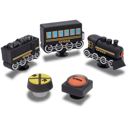 3D Train 5 Pack Jibbitz™ charms - Crocs