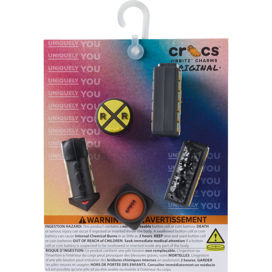 3D Train 5 Pack Jibbitz™ charms - Crocs