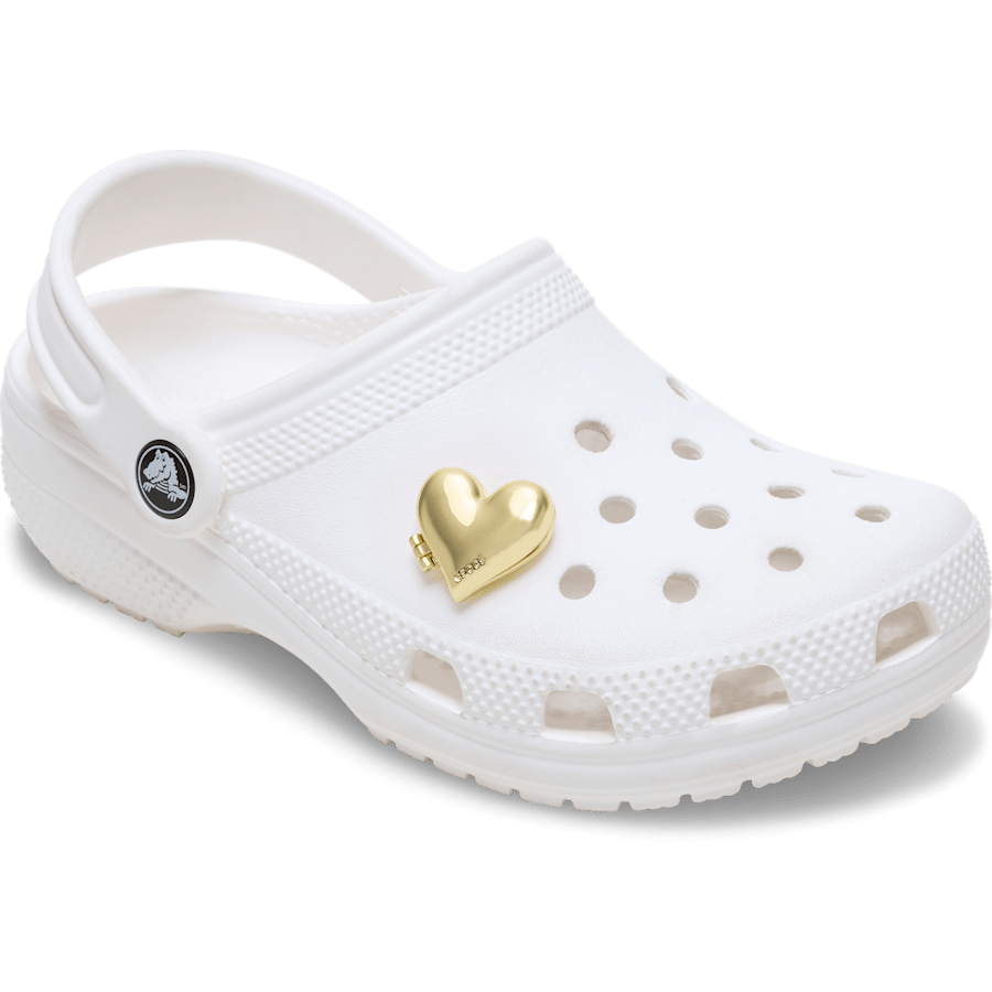 Gold Bubble Locket Heart Jibbitz™ charms - Crocs