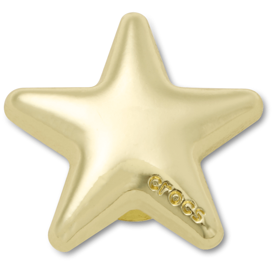 Gold Bubble Star Jibbitz™ charms - Crocs