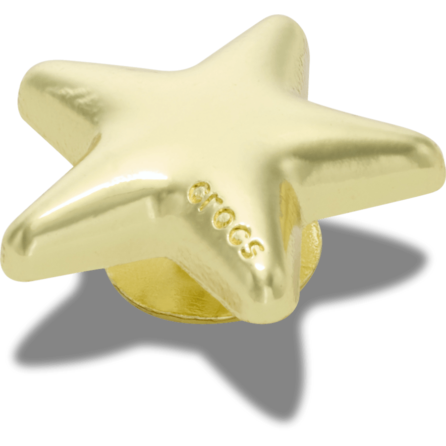 Gold Bubble Star Jibbitz™ charms - Crocs