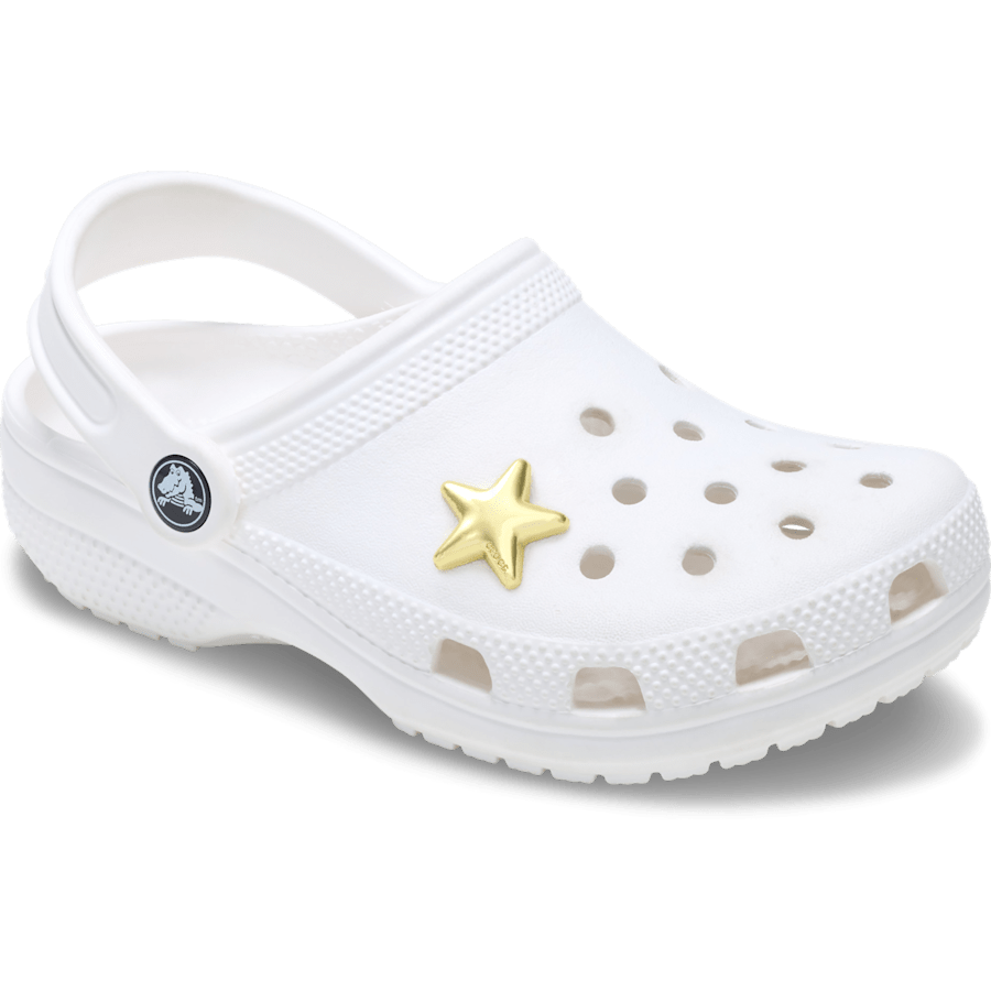 Gold Bubble Star Jibbitz™ charms - Crocs