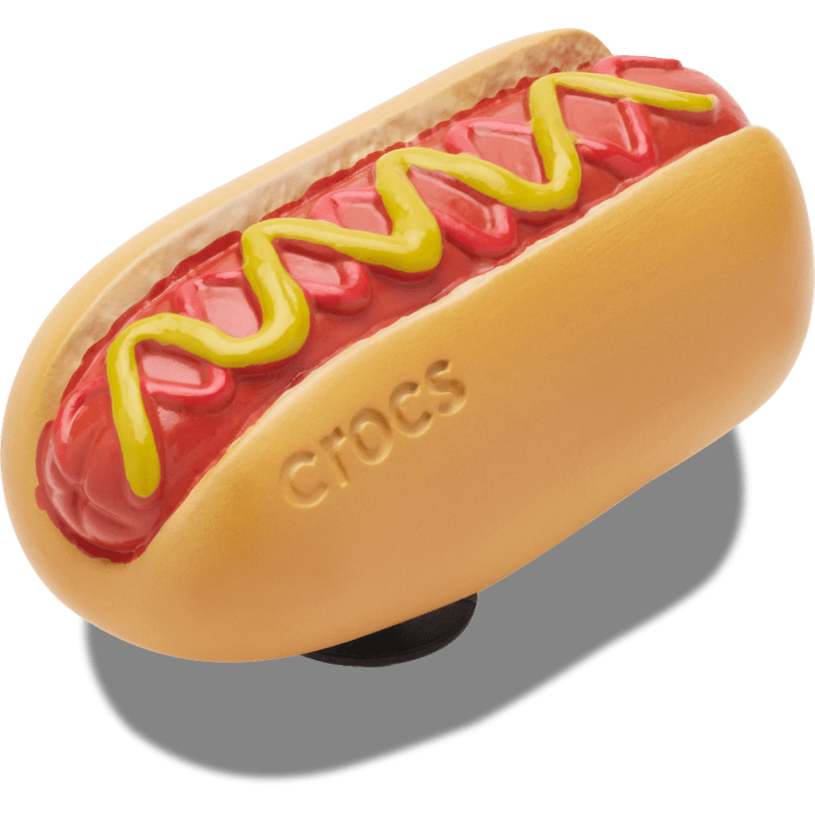 Hot Dog Dipped in Mustard Jibbitz™ charms - Crocs