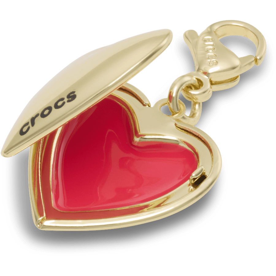 Gold Locket Charm Jibbitz charm - Crocs