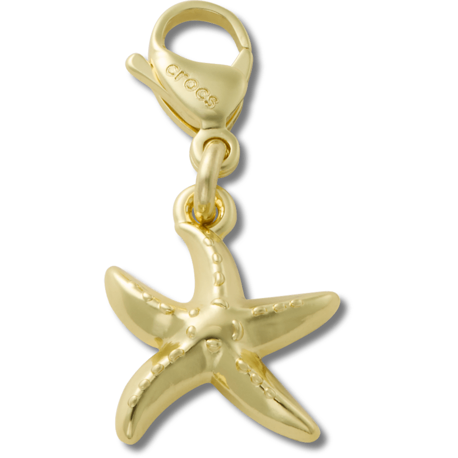 Gold Starfish Charm Jibbitz charm - Crocs