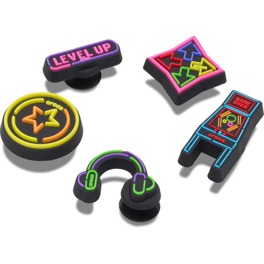 Level Up Gamer 5 Pack Jibbitz™ charms - Crocs