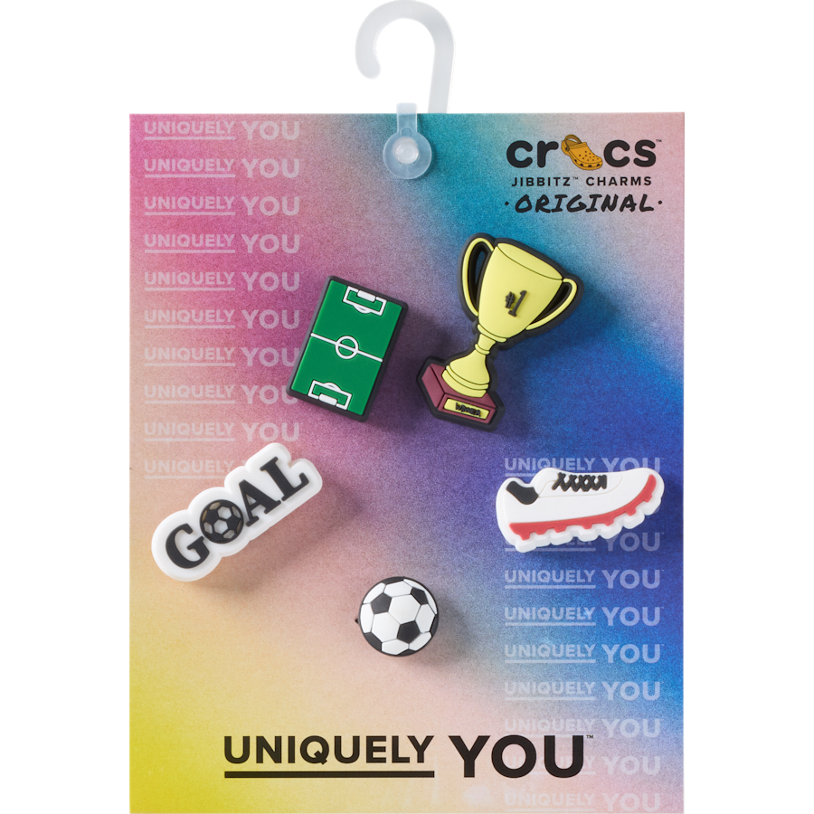 Soccer Star 5 Pack Jibbitz™ charms - Crocs