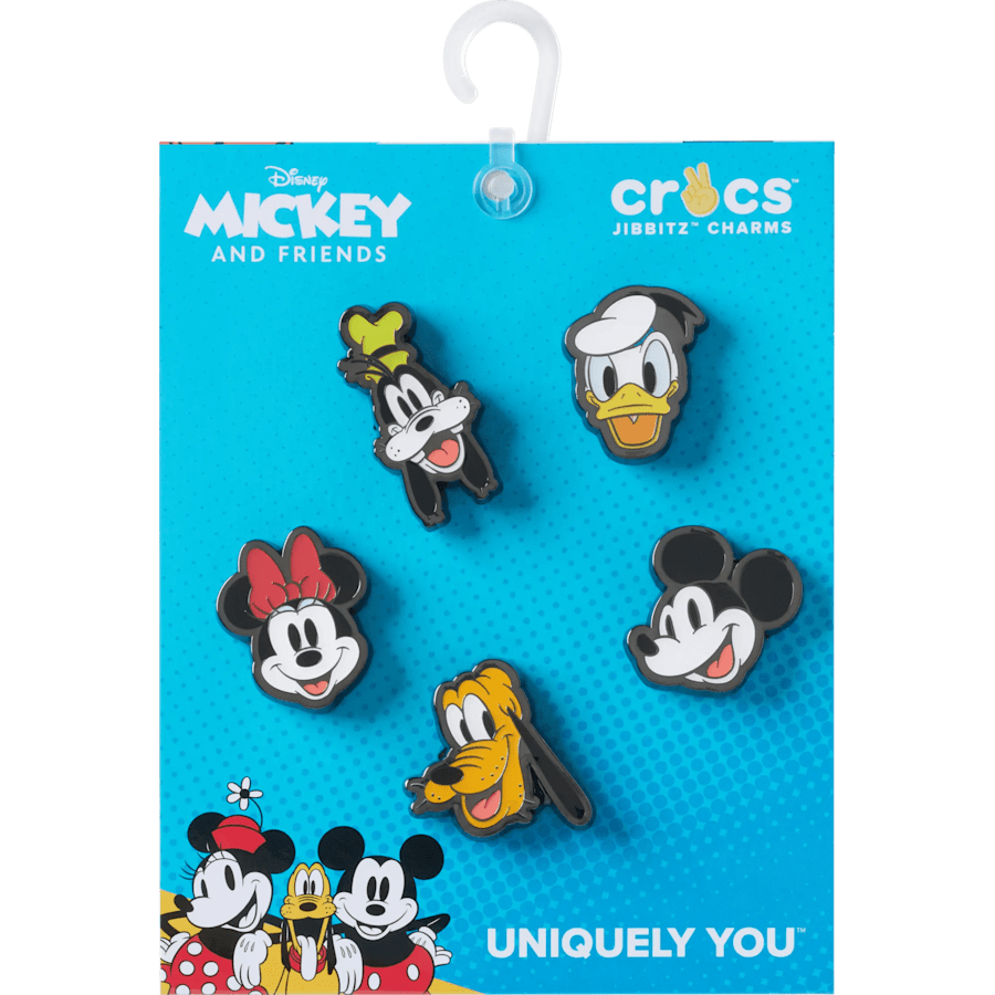 Mickey & Friends Elevated 5-pack Jibbitz Shoe Charm - Crocs