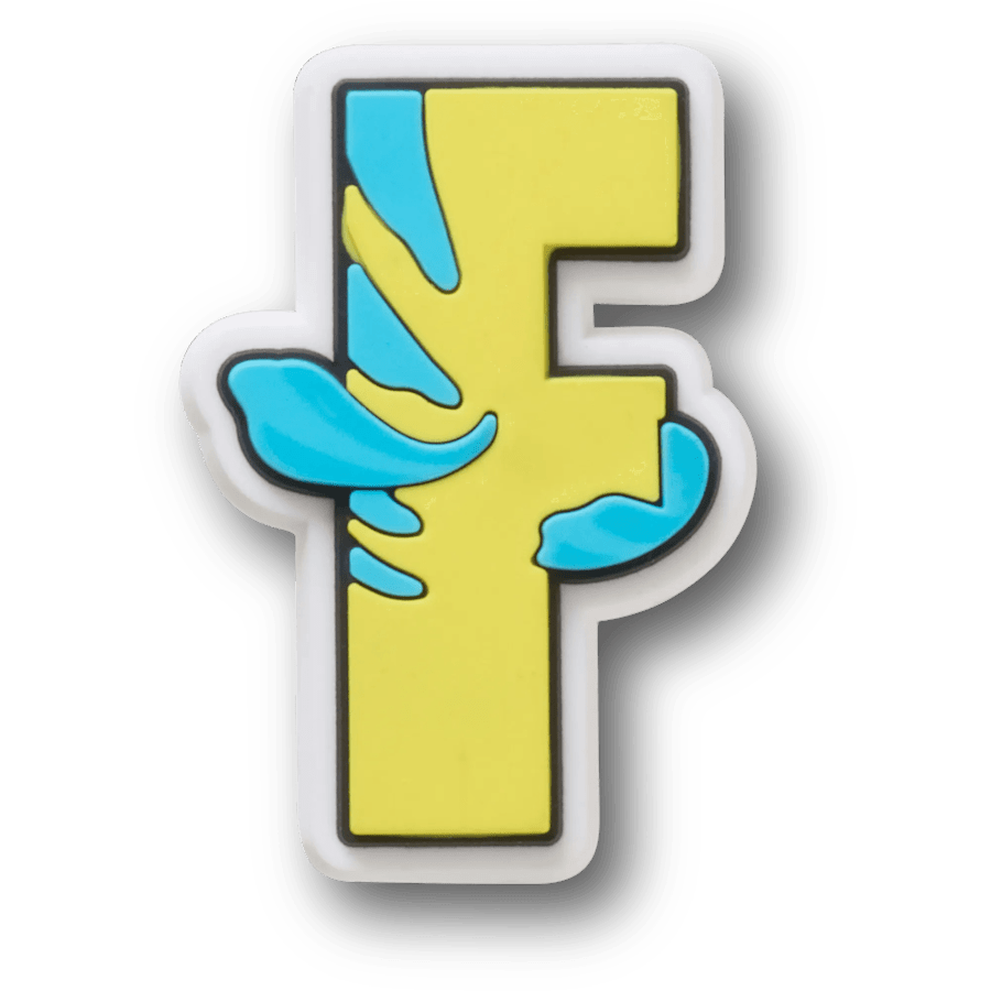 Disney Character Letter F Jibbitz™ charms - Crocs