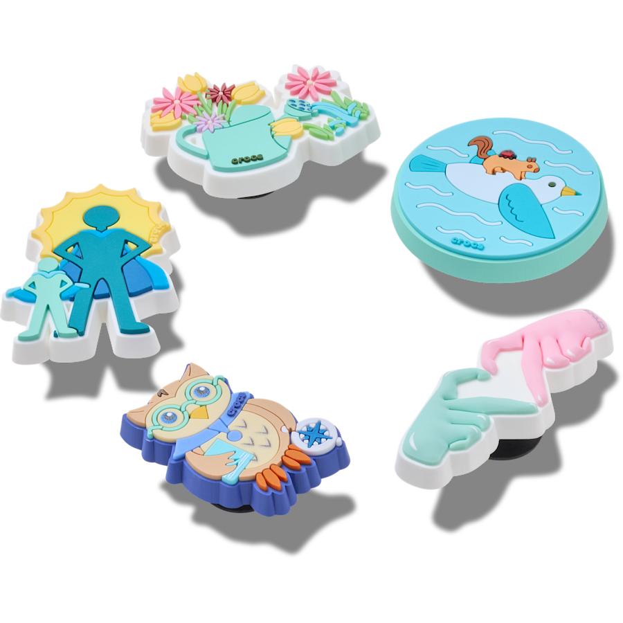 Got Your Back 5 Pack Jibbitz™ charms - Crocs