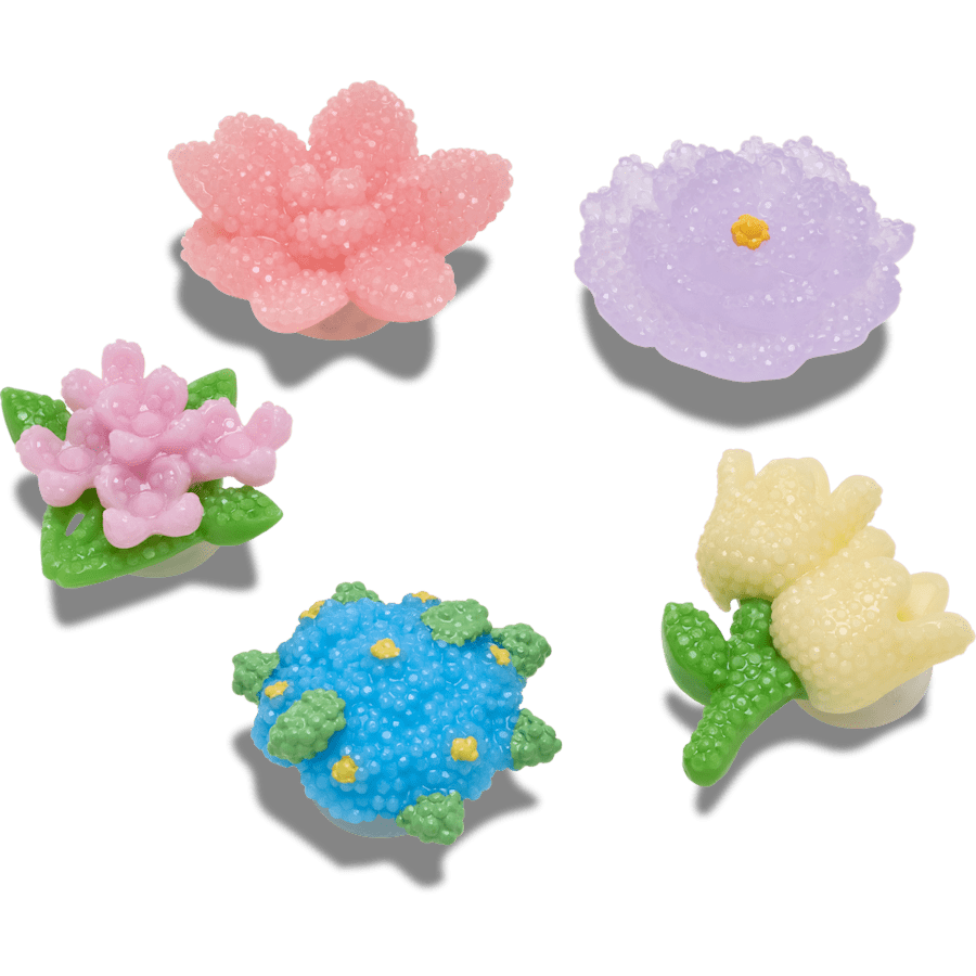 Beaded Flowers 5 Pack Jibbitz™ charms - Crocs