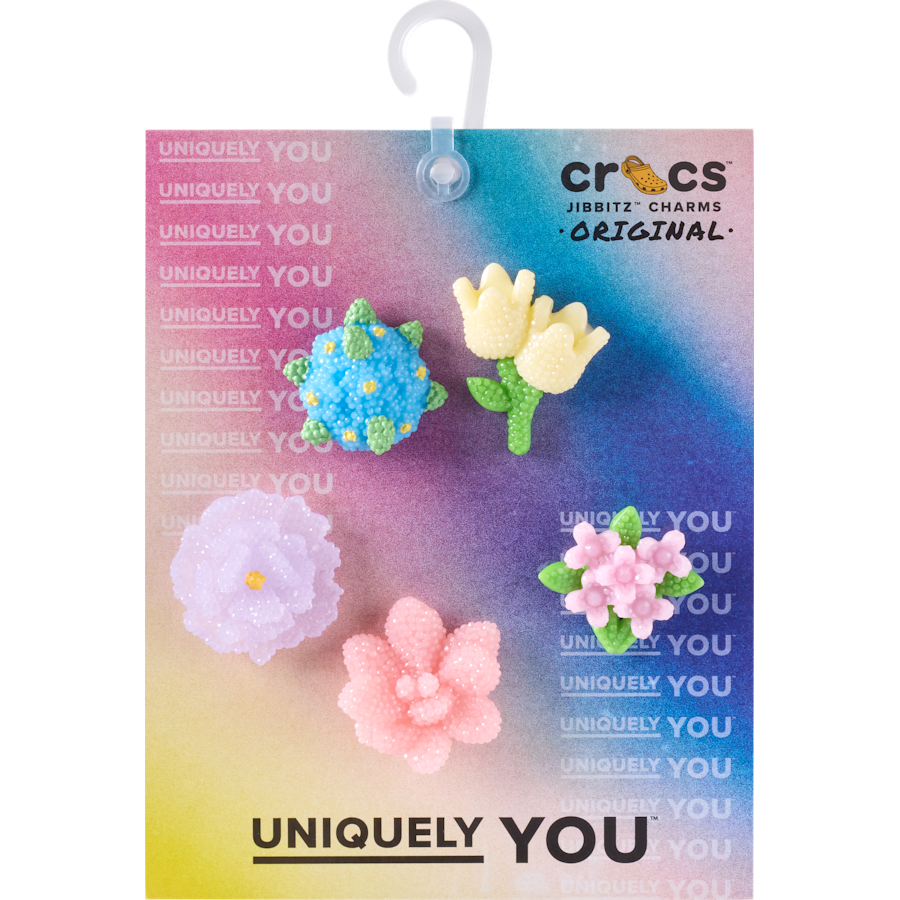 Beaded Flowers 5 Pack Jibbitz™ charms - Crocs