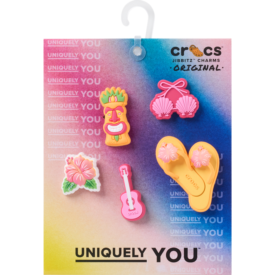 Tiki Vacation 5 Pack Jibbitz™ charms - Crocs
