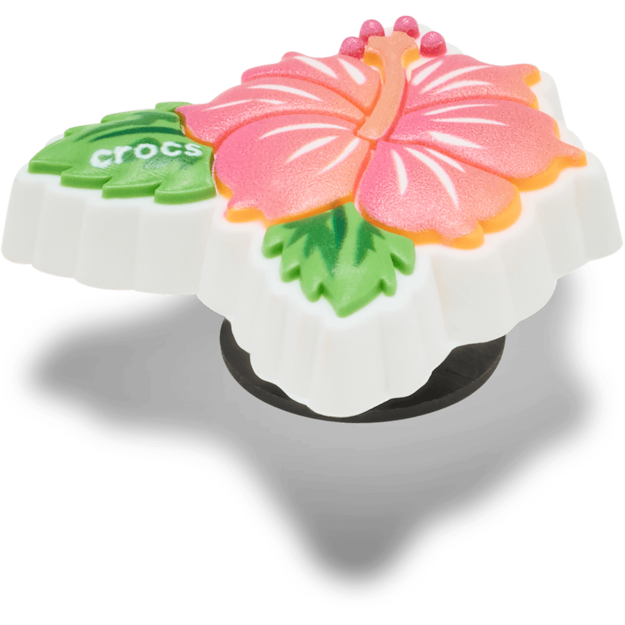 Blue Tropical Hibiscus Jibbitz™ charms - Crocs