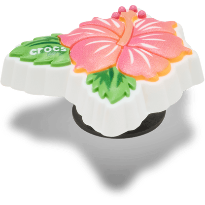 Blue Tropical Hibiscus Jibbitz™ charms - Crocs