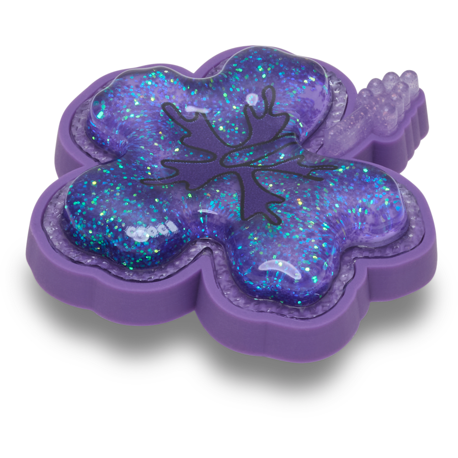 Squish Purple Hibiscus Jibbitz™ charms - Crocs