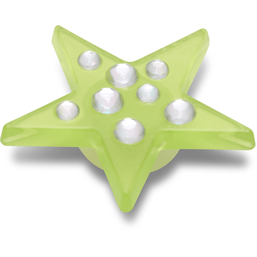 Green Gem Star Jibbitz™ charms - Crocs