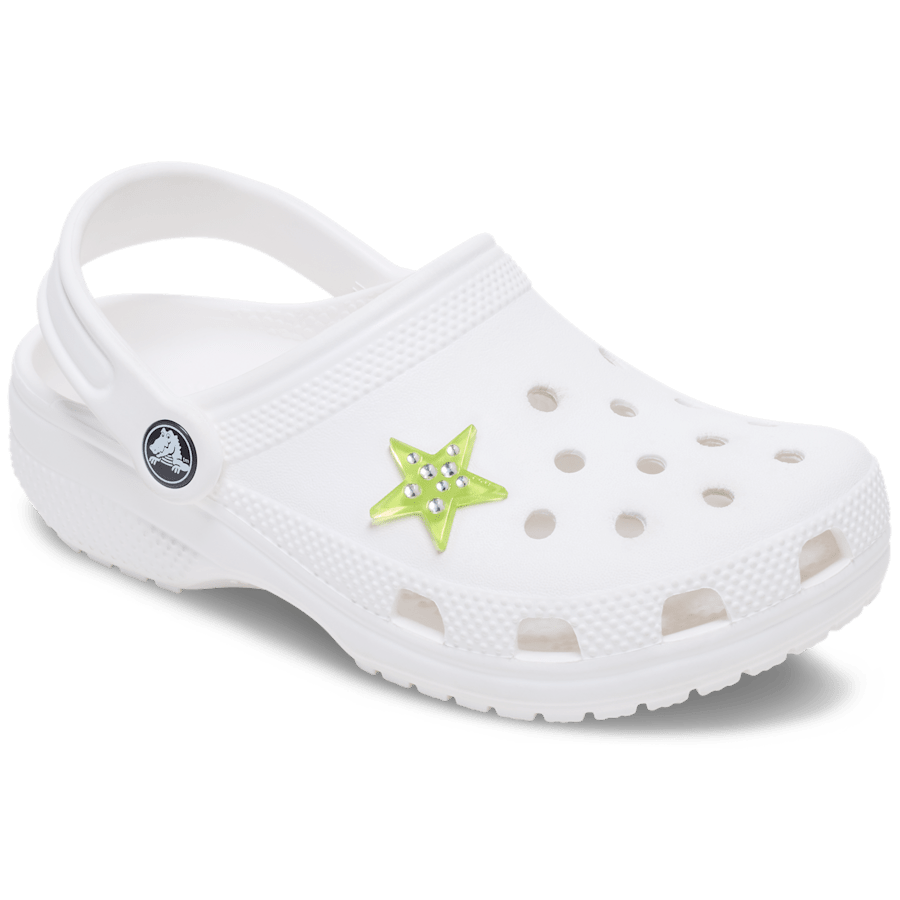 Green Gem Star Jibbitz™ charms - Crocs