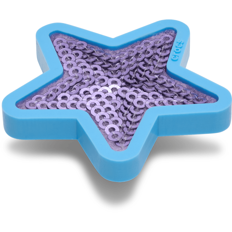 Purple Sequin Star Jibbitz™ charms - Crocs