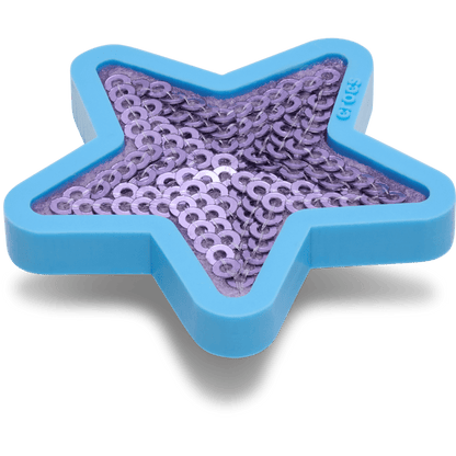 Purple Sequin Star Jibbitz™ charms - Crocs
