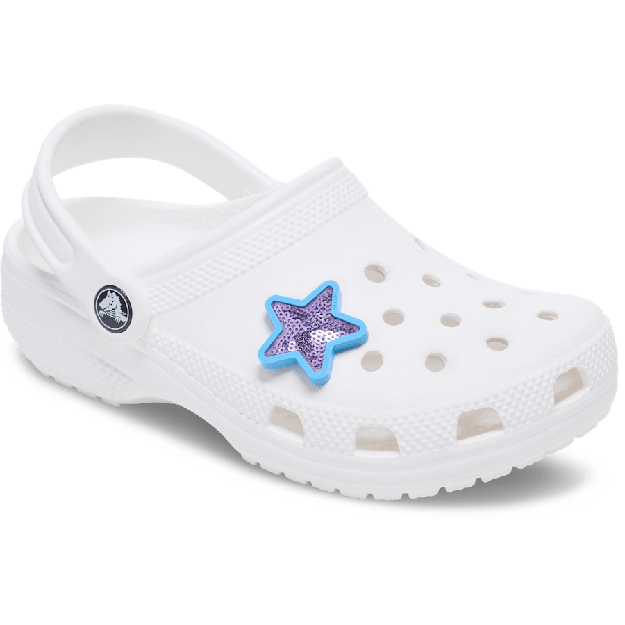 Purple Sequin Star Jibbitz™ charms - Crocs