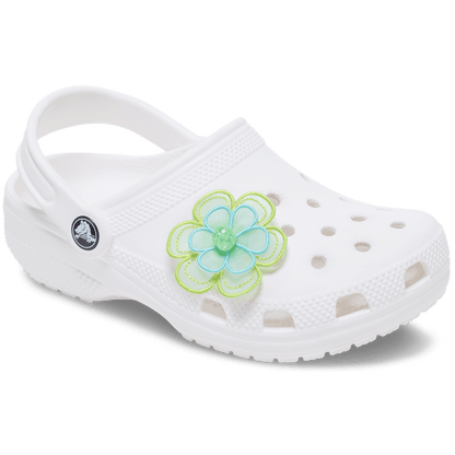 Green Mesh Flower Jibbitz™ charms - Crocs
