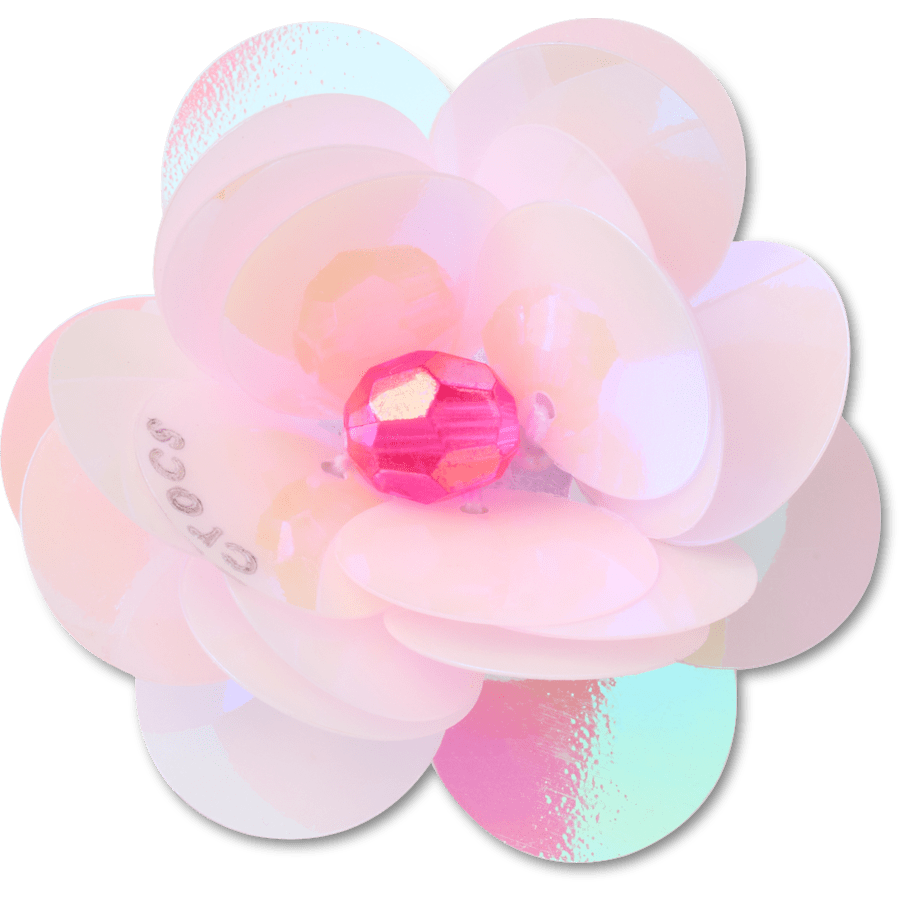 Sequin Pink Flower Jibbitz™ charms - Crocs