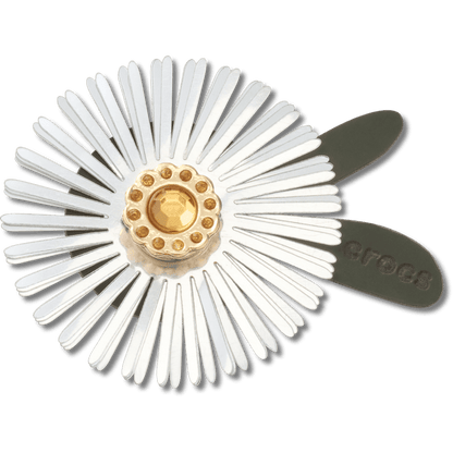 Silver Sequin Flower Jibbitz™ charms - Crocs