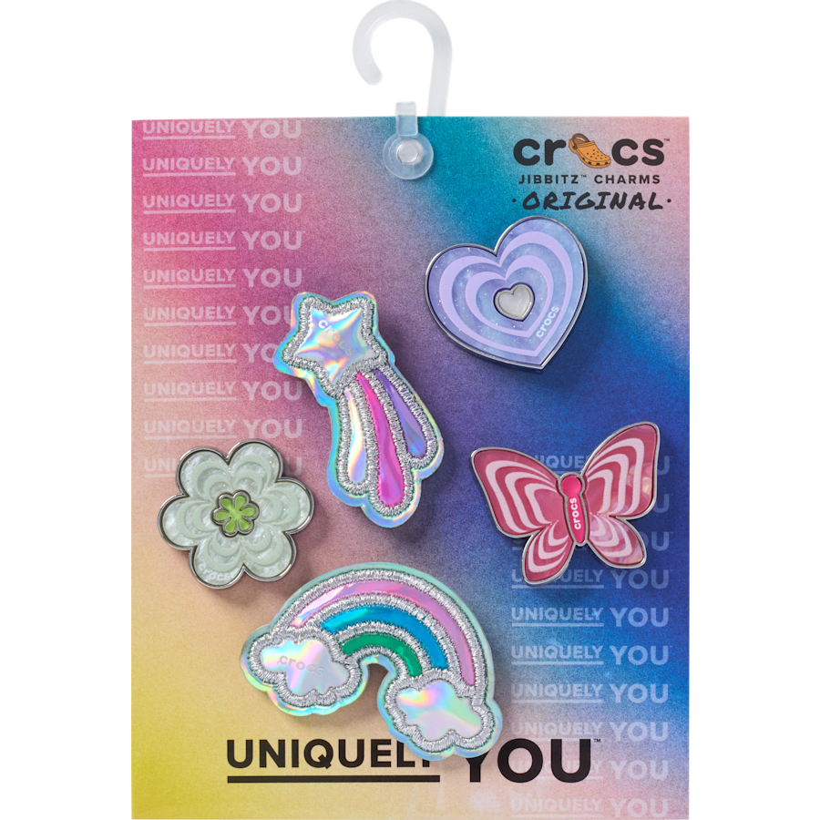 Funky Girly Icons 5 Pack Jibbitz™ charms - Crocs