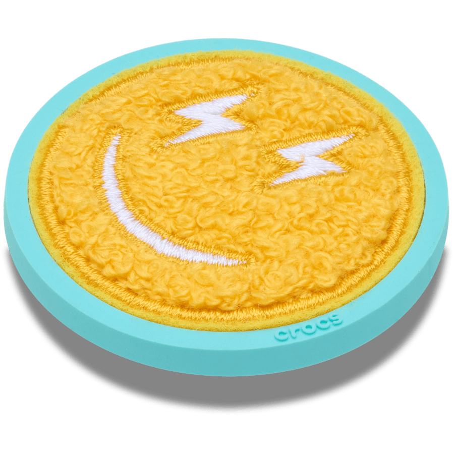Mega Chenille Happy Face Jibbitz™ charms - Crocs