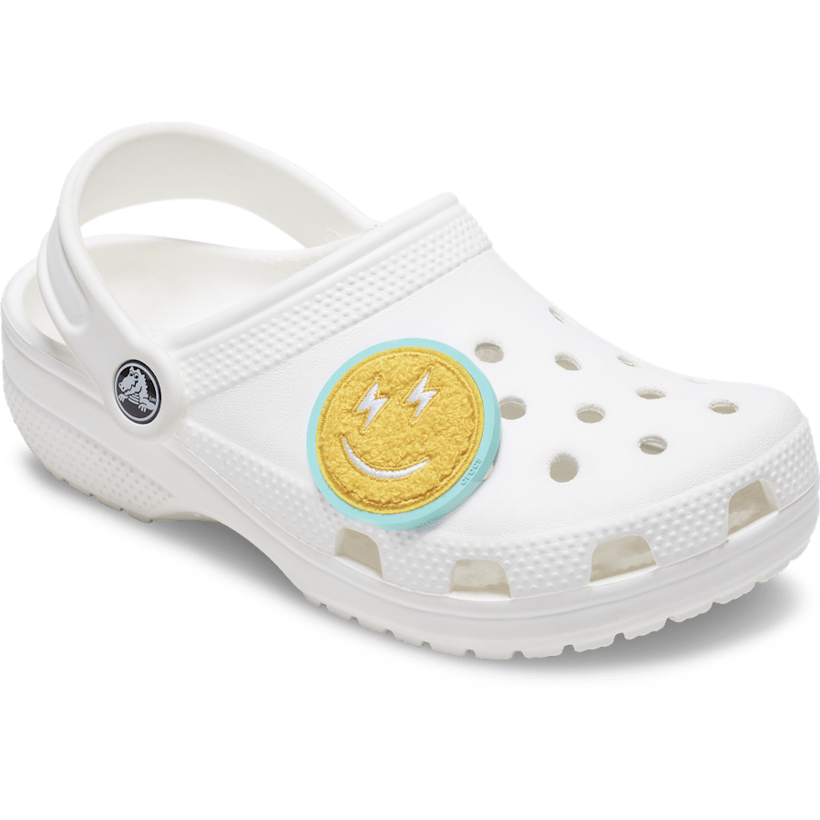 Mega Chenille Happy Face Jibbitz™ charms - Crocs