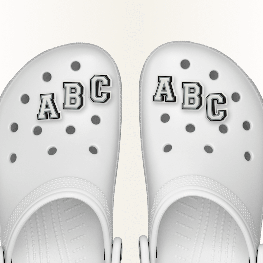 Letter A-Z Jibbitz Shoe Charm - Crocs