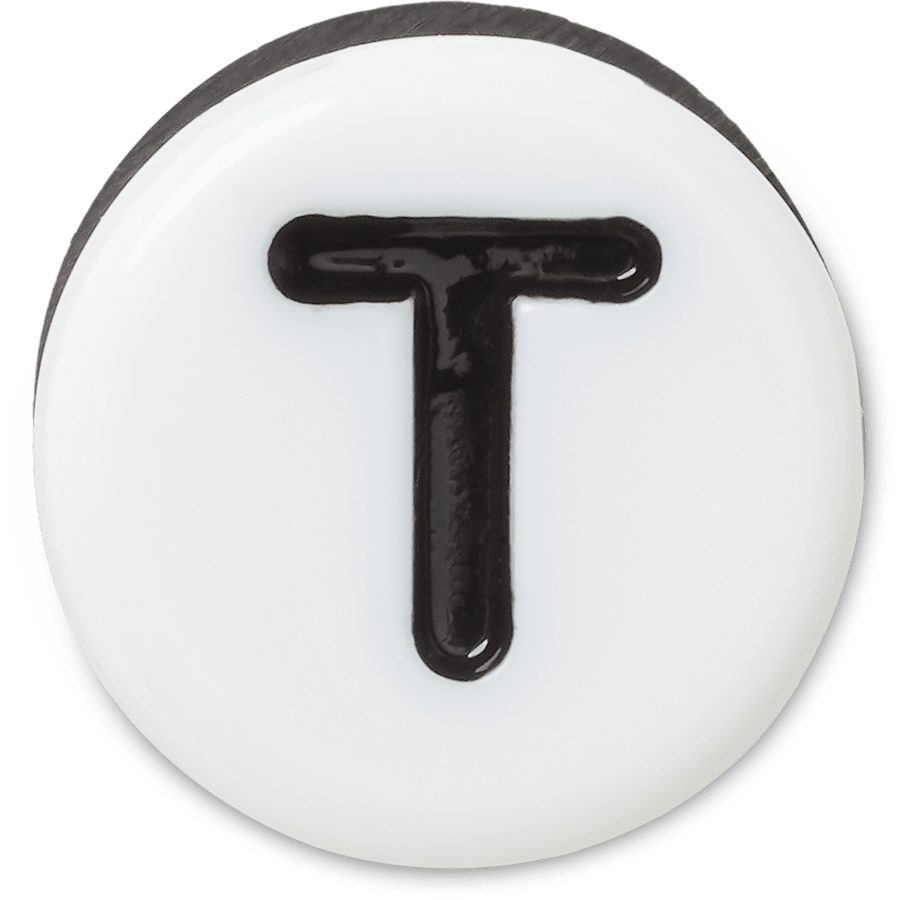 Tiny Friendship Letter A-Z Jibbitz™ charms - Crocs