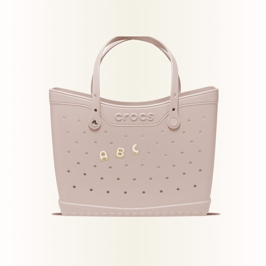 Gold Bubble Letter A-Z Jibbitz™ charms - Crocs