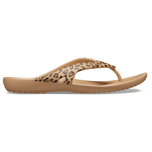 Women's Kadee II Leopard Flip - Crocs