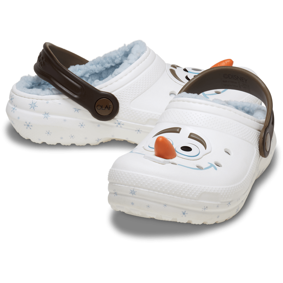 Kids' Disney Frozen Olaf Lined Classic Clog - Crocs