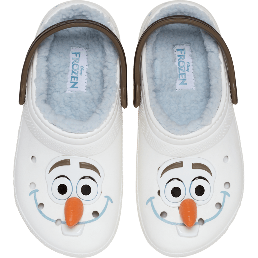Kids' Disney Frozen Olaf Lined Classic Clog - Crocs