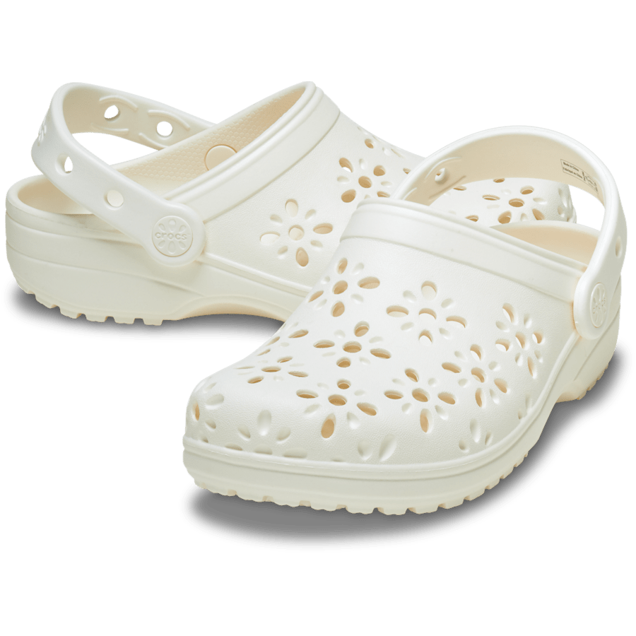 Classic Floral Cut-Out Clog - Crocs