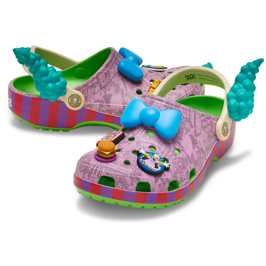 The Simpsons Krusty The Clown Classic Clog - Crocs