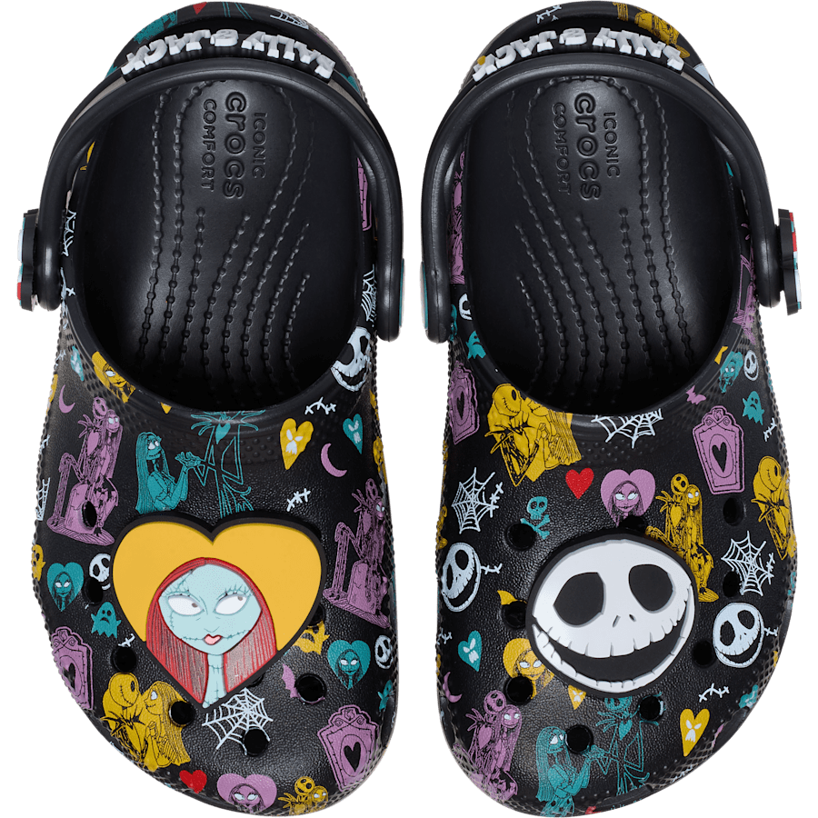 Toddlers’ Disney Tim Burton's The Nightmare Before Christmas Jack and Sally Classic Clog