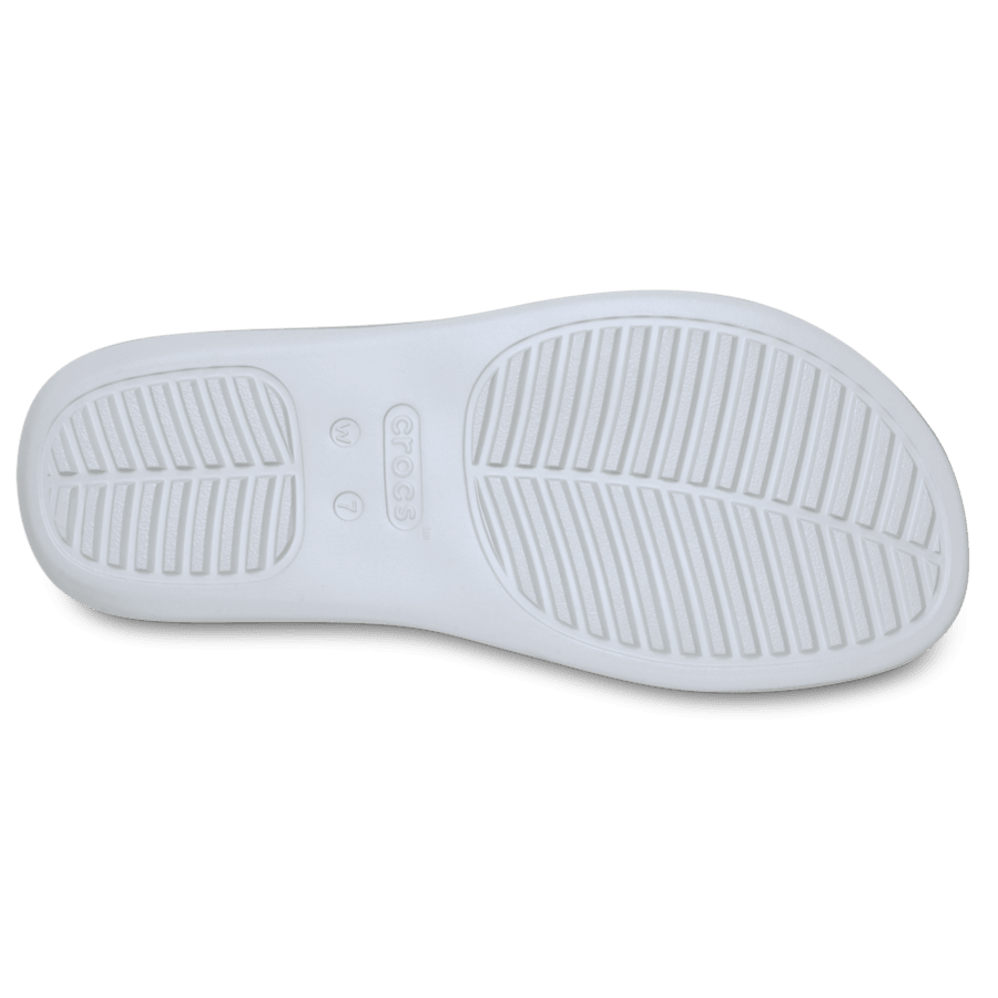 Getaway Metallic Platform Toe Loop - Crocs