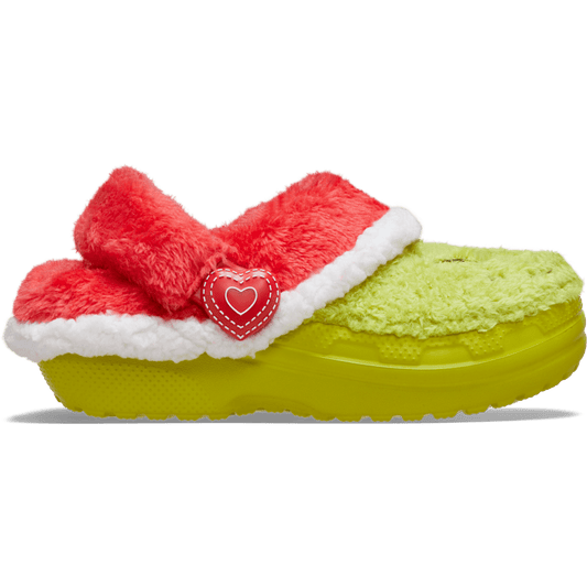Kid's The Grinch Classic Lined Clog- Crocs