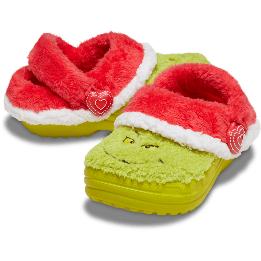 Kid's The Grinch Classic Lined Clog- Crocs