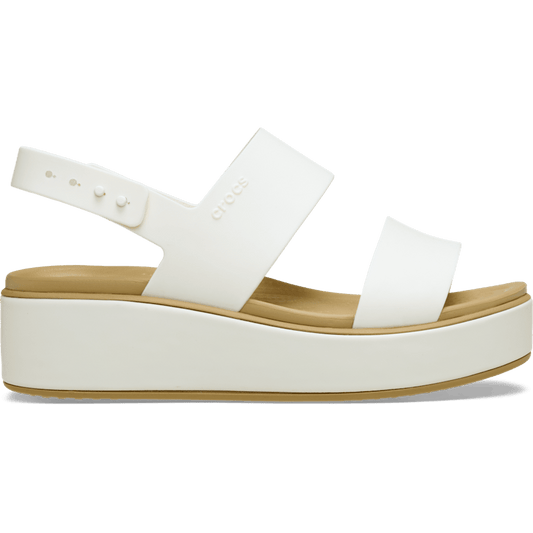 Brooklyn Matte Wrap Low Wedge - Crocs