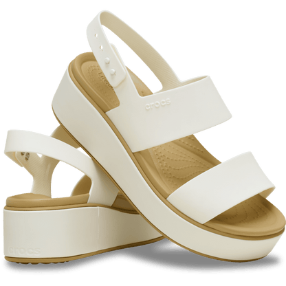 Brooklyn Matte Wrap Low Wedge - Crocs