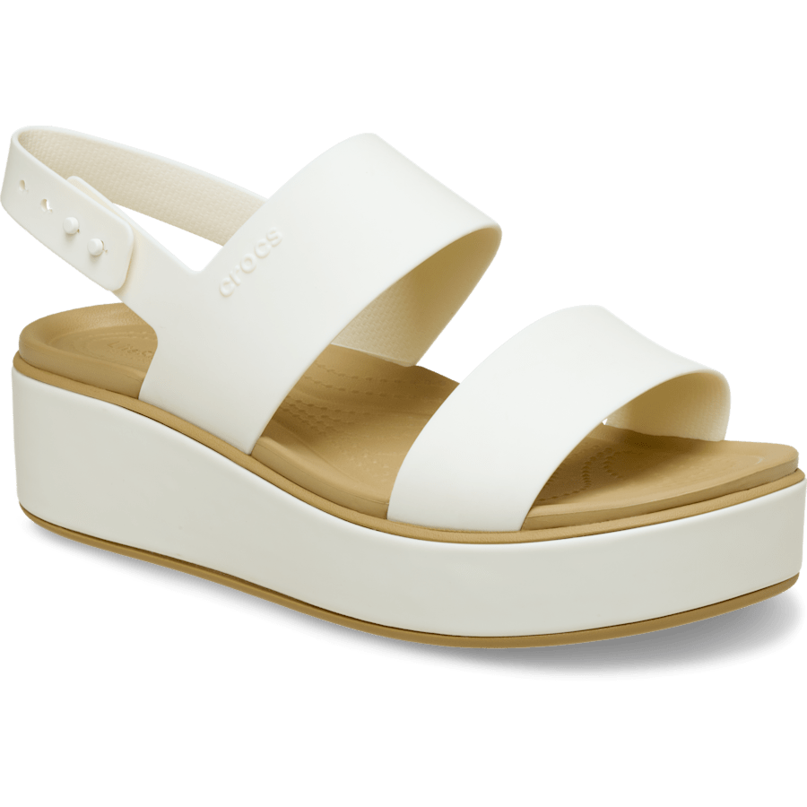 Brooklyn Matte Wrap Low Wedge - Crocs